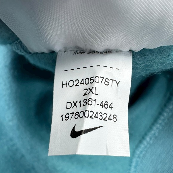 Nike Lab Blue Fleece Crewneck Sweatshirt Men's Size 2XL Cotton Polyester LNWOT - Picture 7 of 8